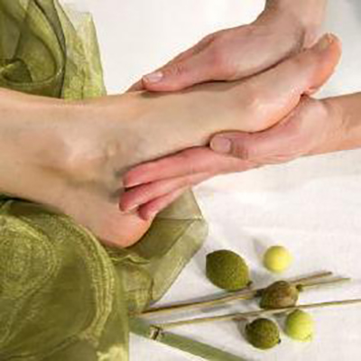 Pediküre-Fussmassage