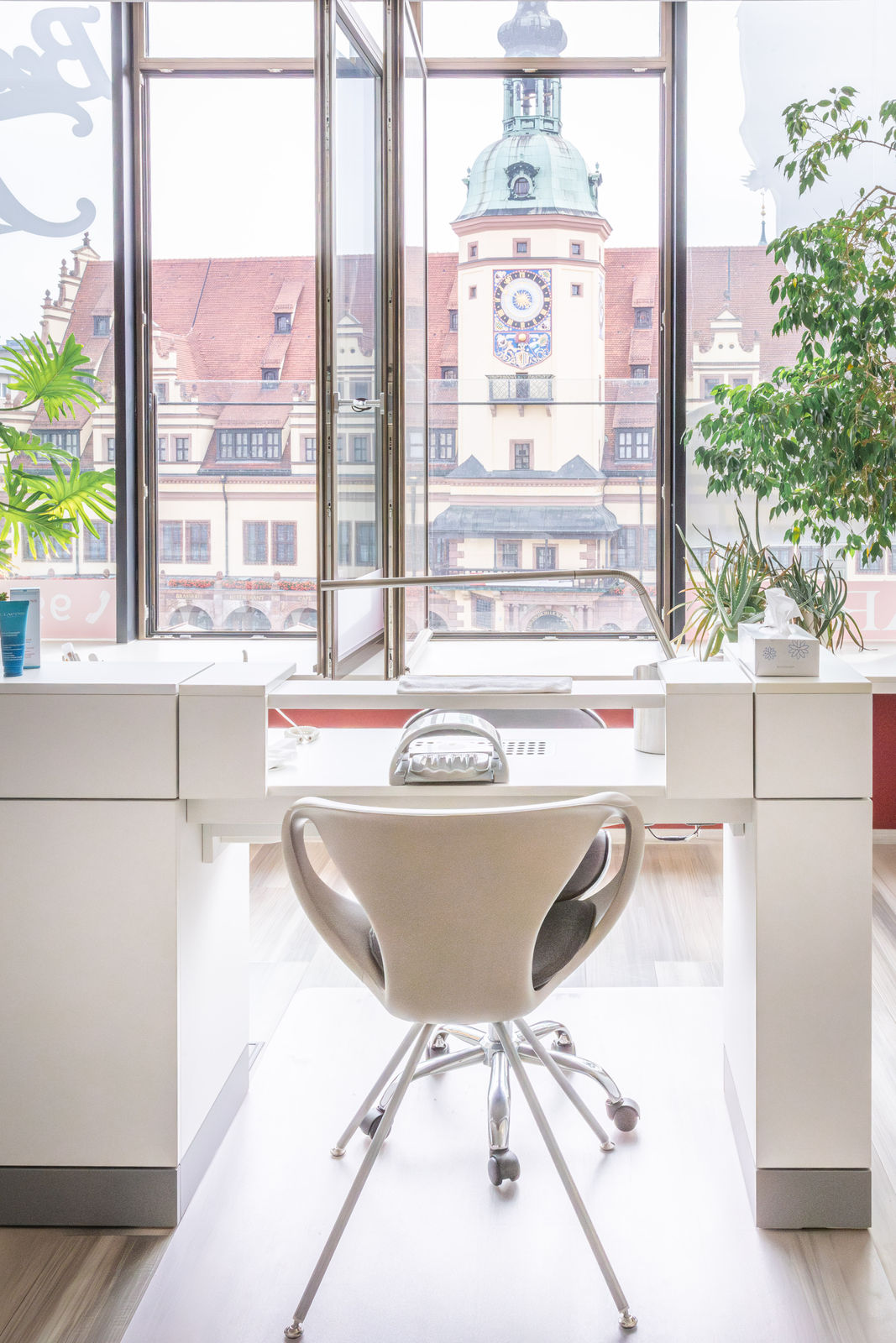 Blick aus dem BeautyINN auf das Alte Rathaus